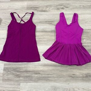 Lululemon Size 4 Lululemon City Tank & Hot to Street tank